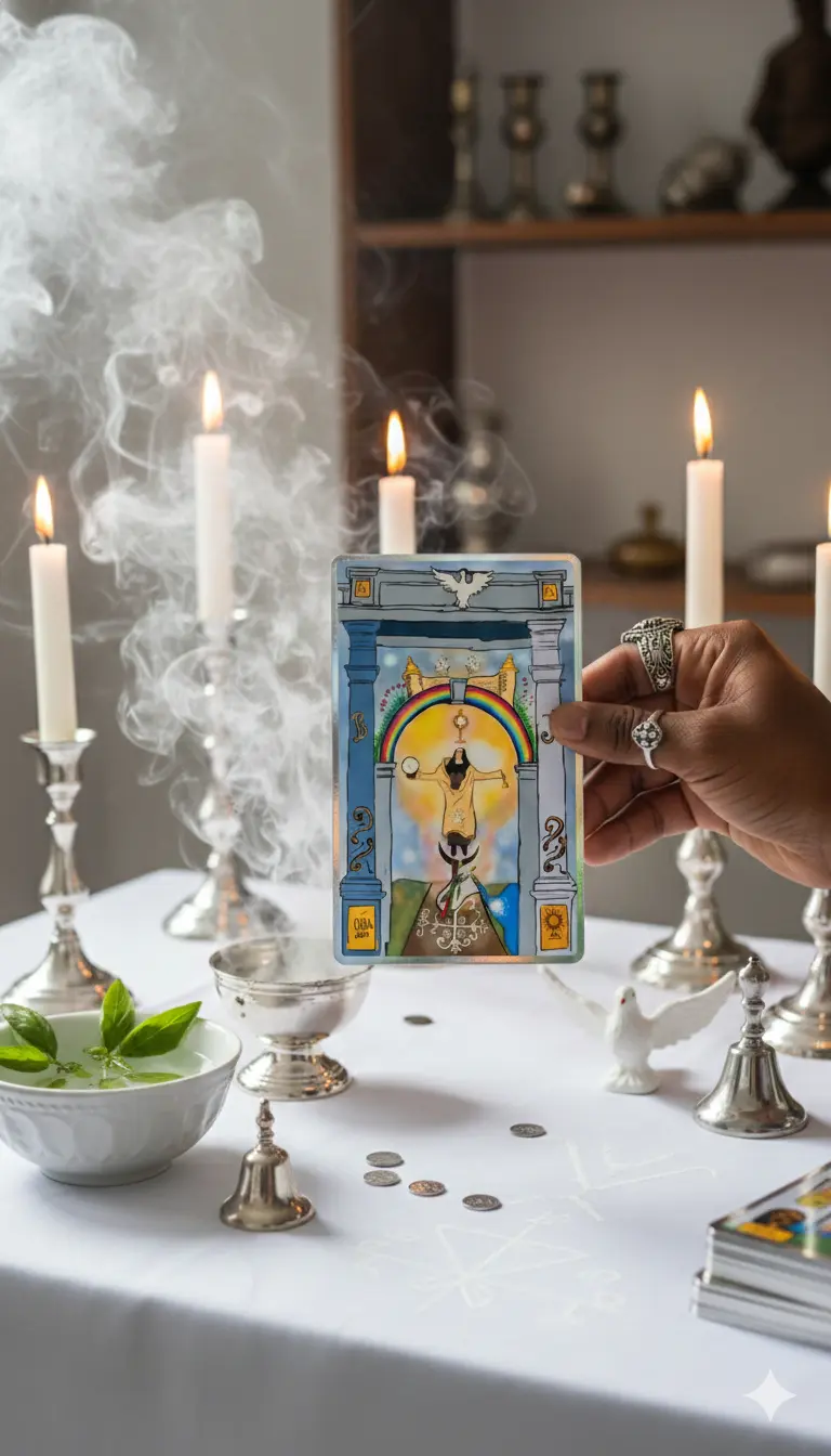 Tarot 21 Divisiones - La Sacerdotisa