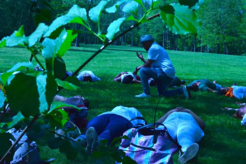 Meditación en la montaña