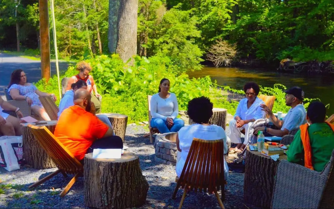 Rubén enseñando sobre espiritualidad