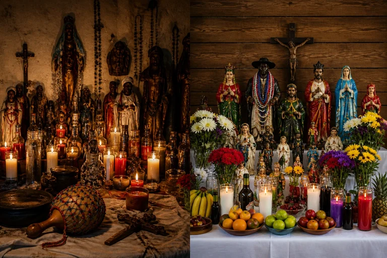 Difference Between Haitian Vodou and 21 Divisions