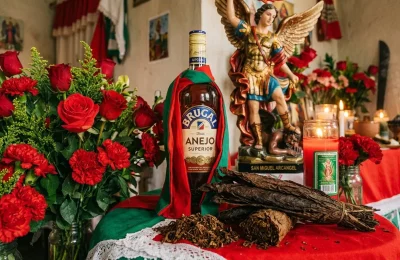 Flores y altar de belie belcan