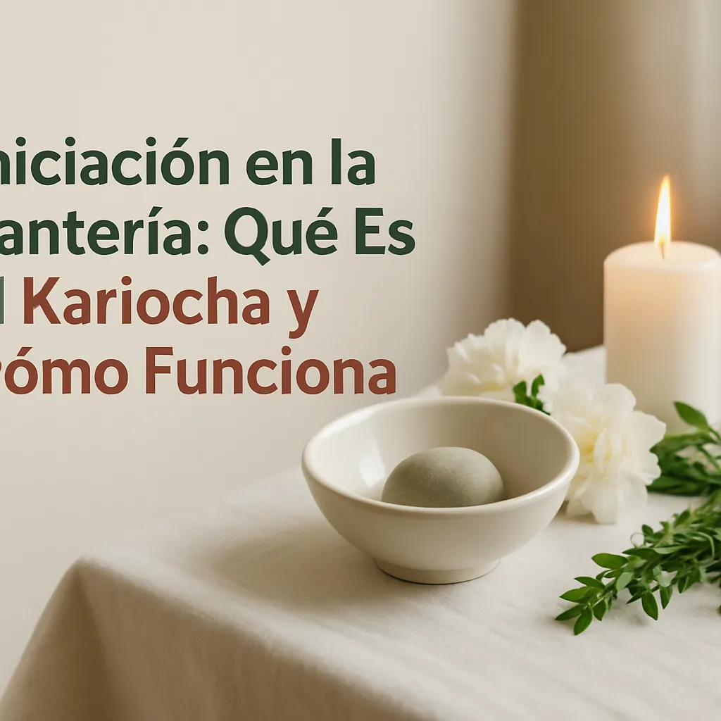 iniciación en Santería