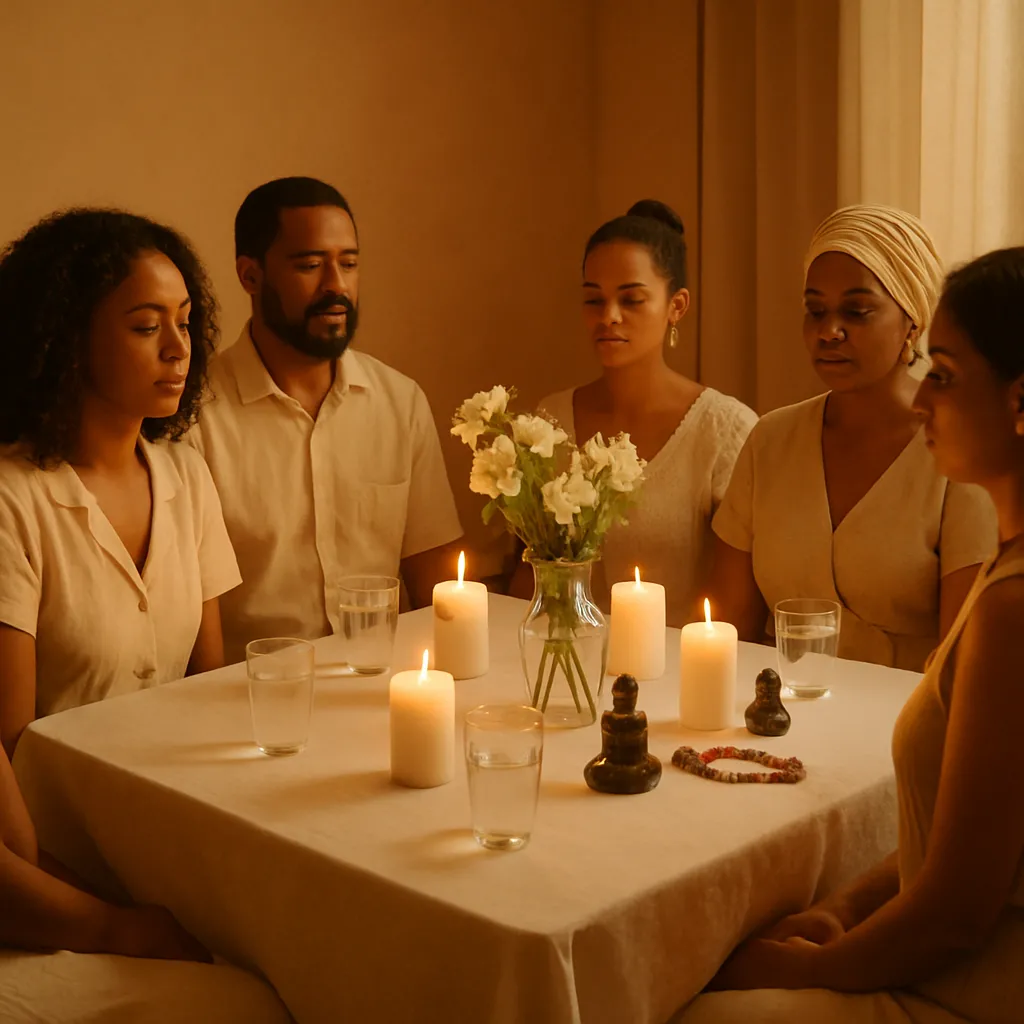 Qué Pasa en una Mesa Espiritual: Guía para Principiantes 2 mesa espiritual