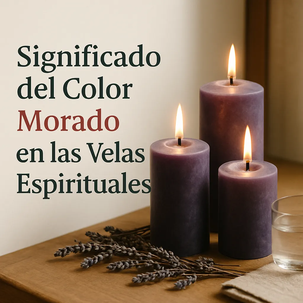 velas moradas significado
